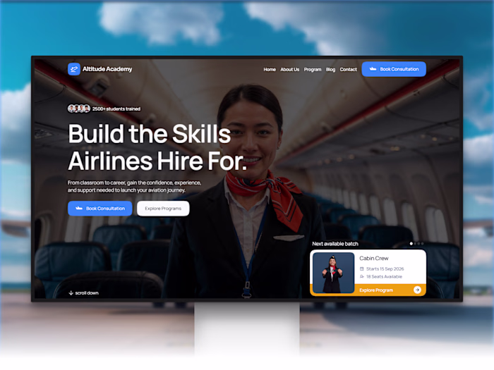 ✈️ Altitude Academy — Aviation