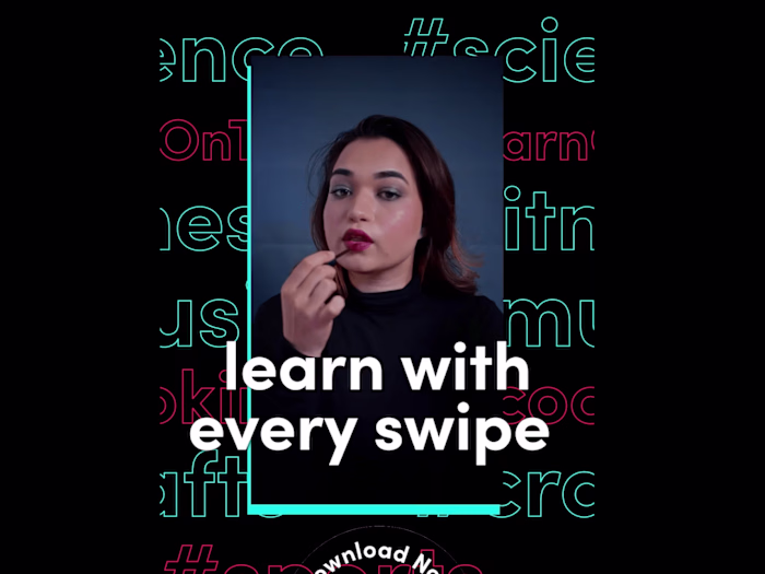 TikTok advertising / compilation