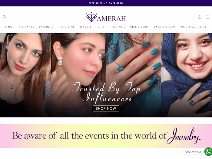 Online Jewellery Shopping in Pakistan | Buy Authentic Silver Je…