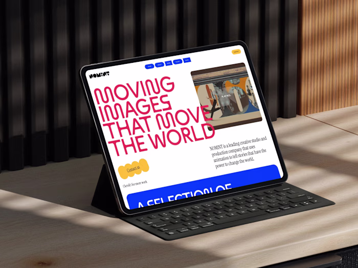 Nomint Logo and Visual Identity Design