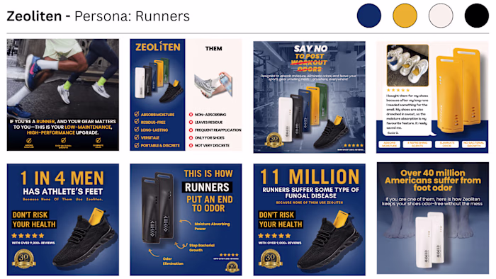 Facebook and instagram ad images or posts