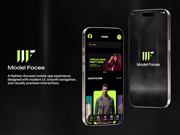 Model Faces Mobile Application 