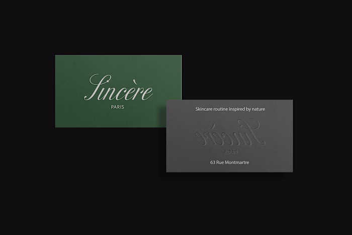Art direction and design of the cosmetic brand identity