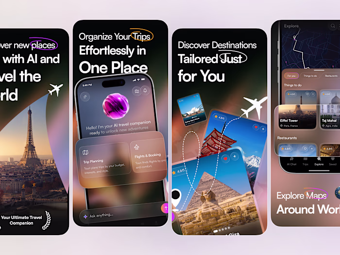 App Store Screenshots - AI