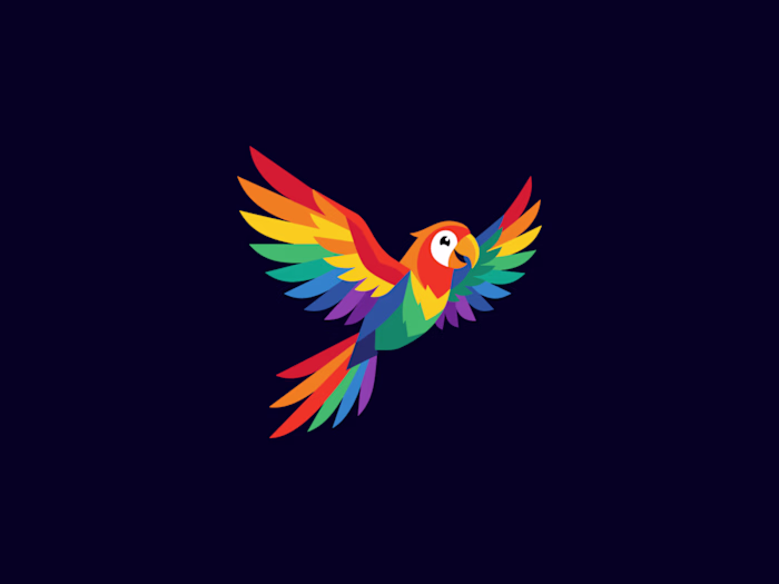 Parrot Vector Logo Available For