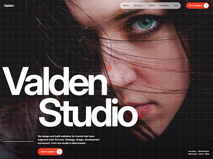Valden: Web Design Agency Website