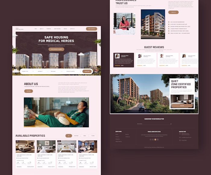 TravelNurse Housing Platform