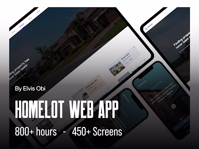 HomeLot - Real Estate Management Platform