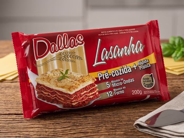 Dallas Lasagna: Packaging Design &