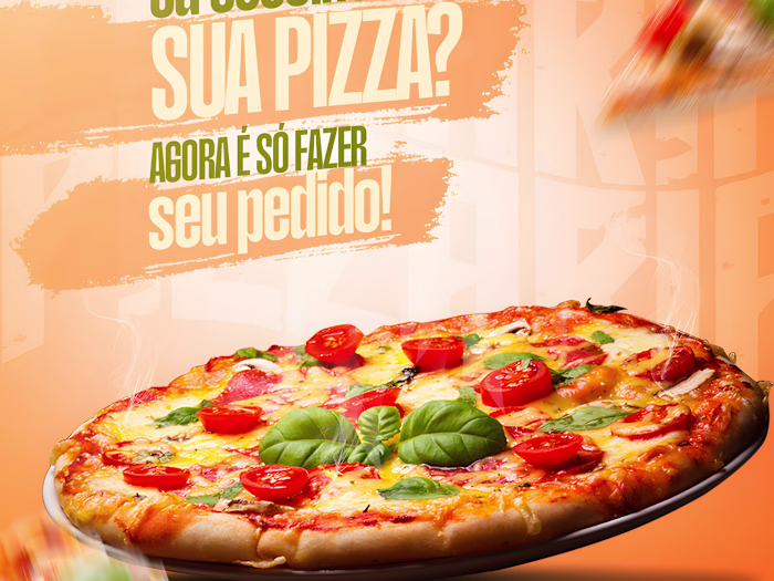 Pizza Restaurant Flyer Design.