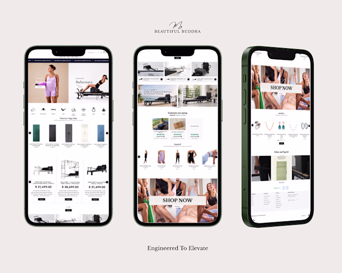 My Beautiful Buddha — Shopify Store Design