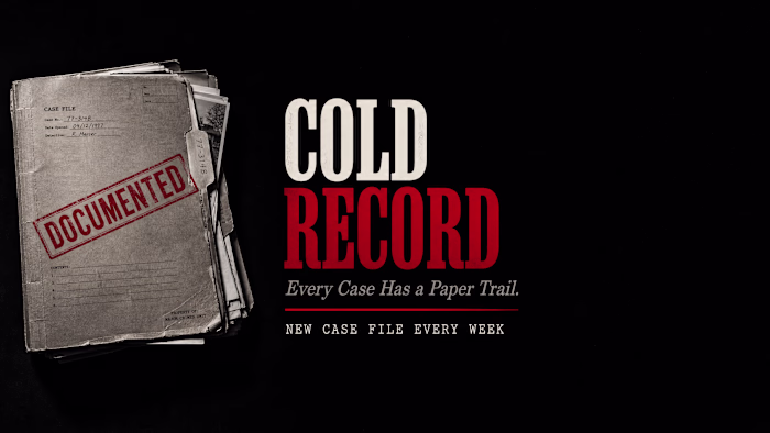 Cold Record — Forensic Brand Identity for Crime
