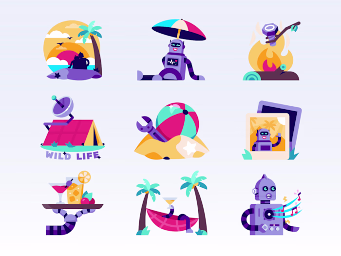 Sticker pack for Snapchat