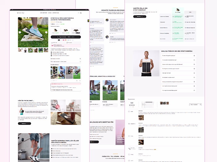 Landing Page developed On Instant