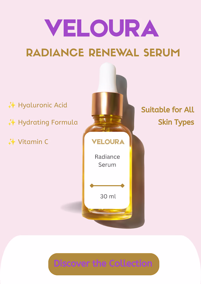 Veloura – Luxury Skincare Brand Identity