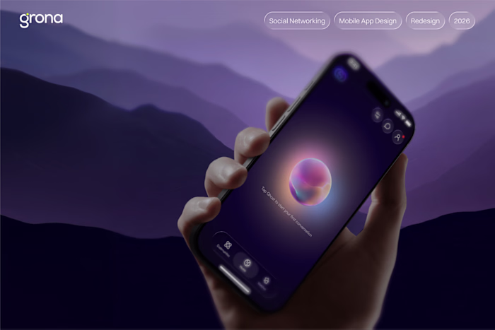 AI Social Networking App UX/UI Redesign | Ghost Social