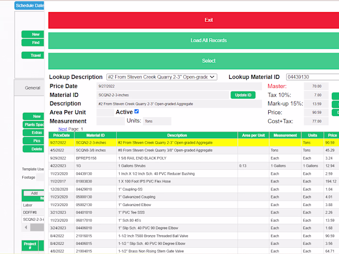 A&A Landscape CRM