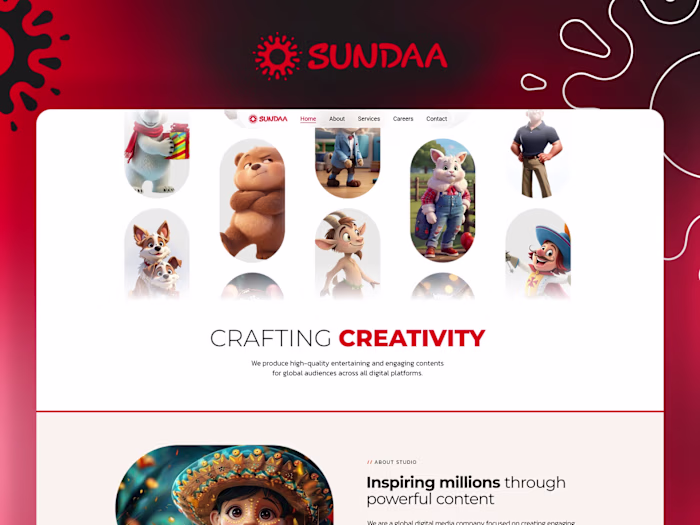 Custom WordPress Job Board & Business Website for Sundaa