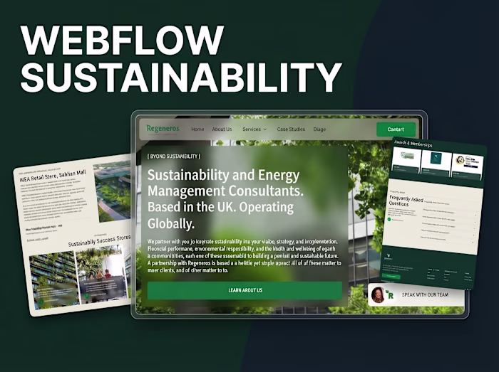 Regeneros – Global Sustainability & Net-Zero Consulting Platform
