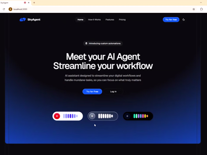 Web Voice AI Designs (Livekit)