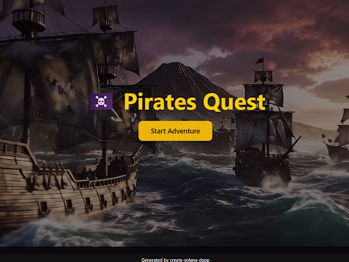 Pirates Quest: Blockchain Adventure Game Development