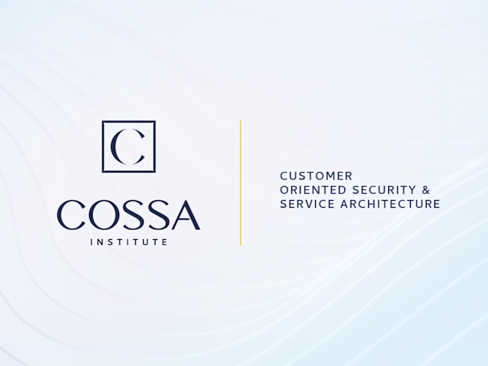 Identity & key visual I COSSA Institute