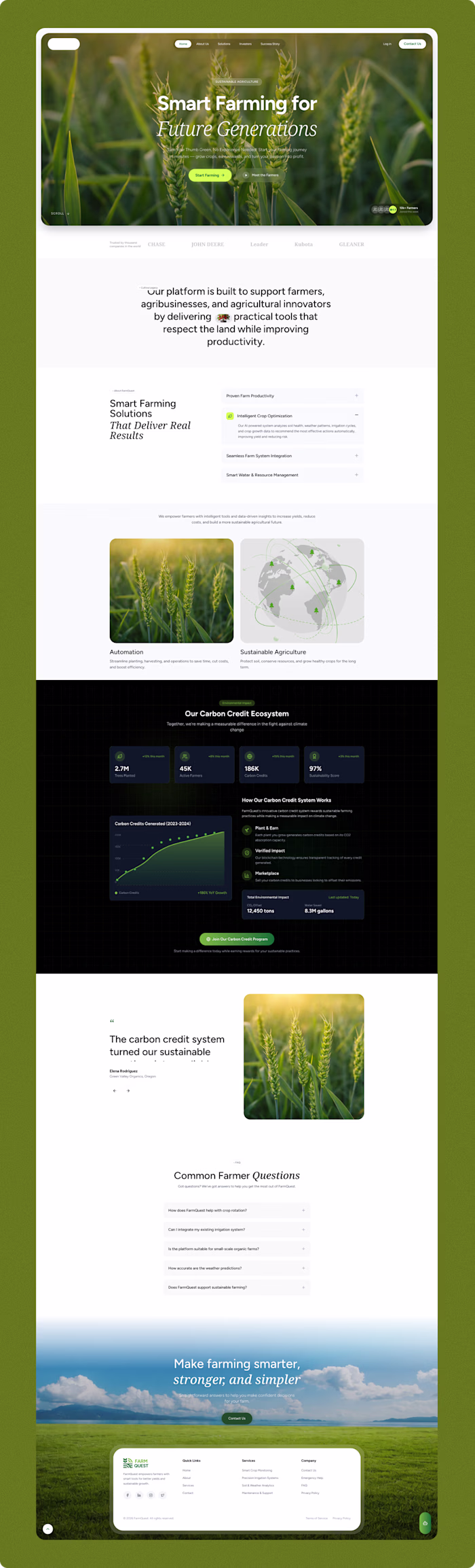 FarmQuest Agritech Platform