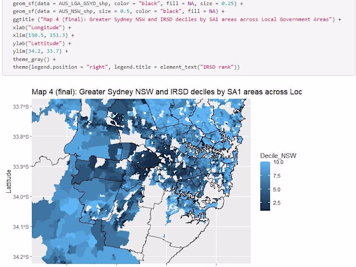 Ggplot & Mapping Metrics across Geographies in R