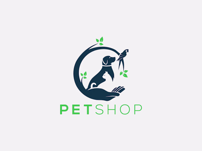 Pet Shop Vector Logo Available