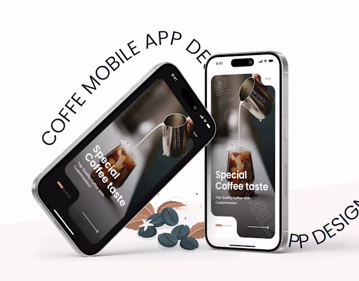 Coffee app design | UX/UI