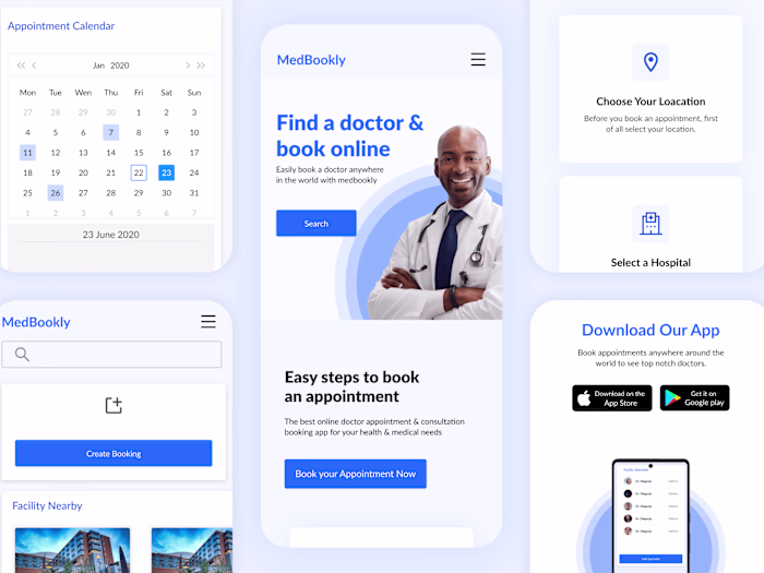 Creating a Mobile App/Website Design for a Healthcare Startup