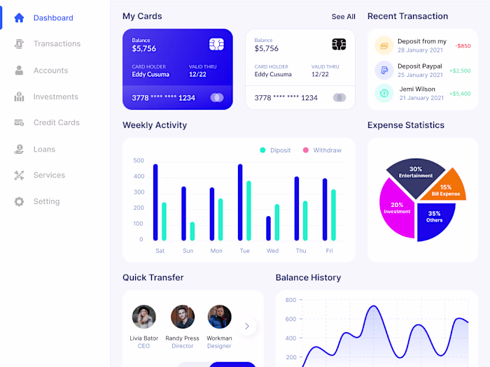 BankDash