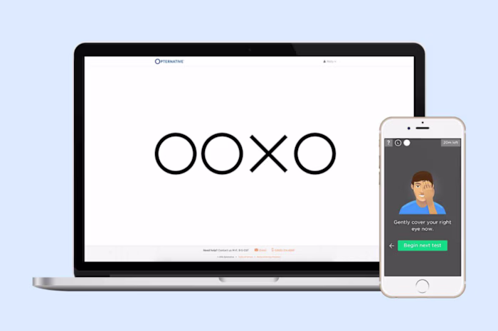 Opternative Online Eye Exam