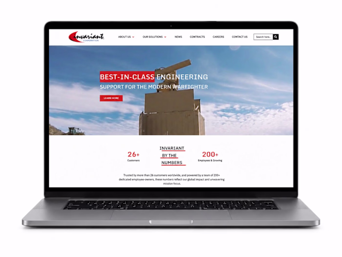 Invariant Corporation: Building a Stronger Digital Presence for a Mission-Ready Engineering Brand