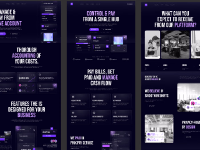 Finora Fintech SaaS Template