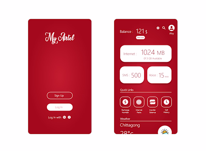 My Airtel Concept