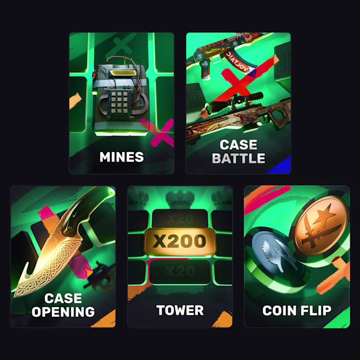 CS:GO Casino Game Cards 🎰