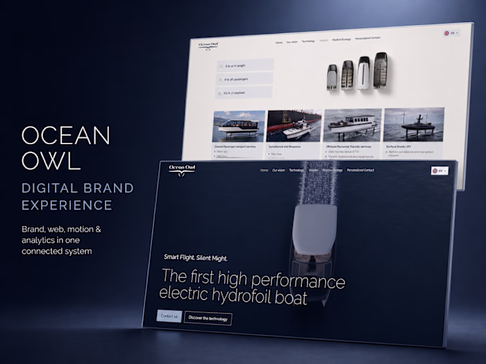 Ocean Owl: Creating a Complete Digital Brand Experience
