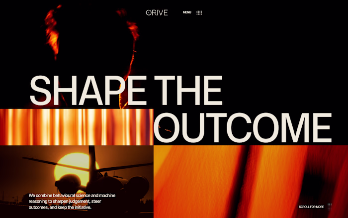 Orive — Interactive Site with