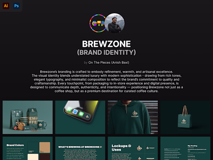 Brand Identity Design - Brewzone