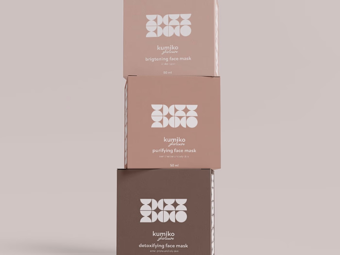 Brand design for kumiko skincare