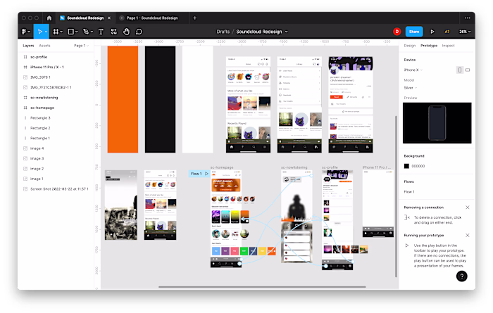 Soundcloud UI Redesign