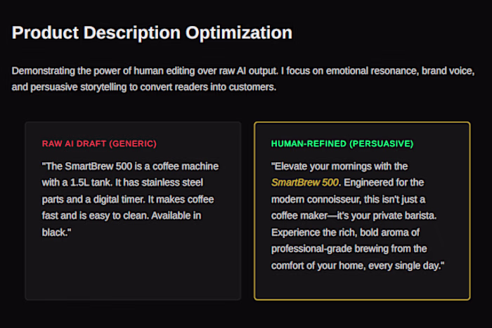 E-Commerce Product Copy: From Robotic to Relatable
