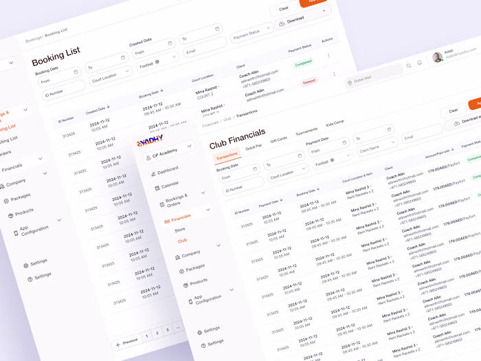 Product Design - Web & Mobile App
