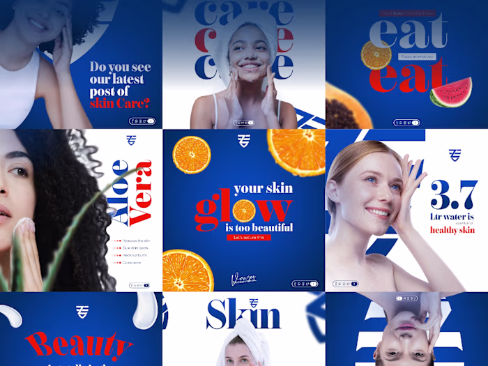 Vanzee Derma Social Media Design Project