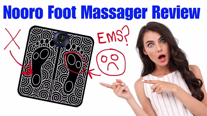Nooro Foot Massager Review 2025-(Pros & Cons) Does It Work?