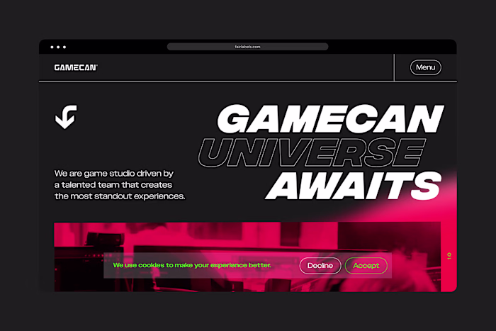 Gamecan — Web Design :: Behance