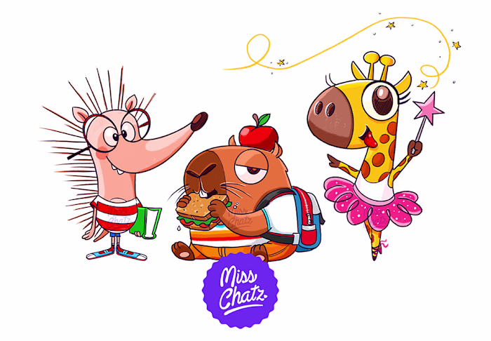 iHuman Kids Character Designs