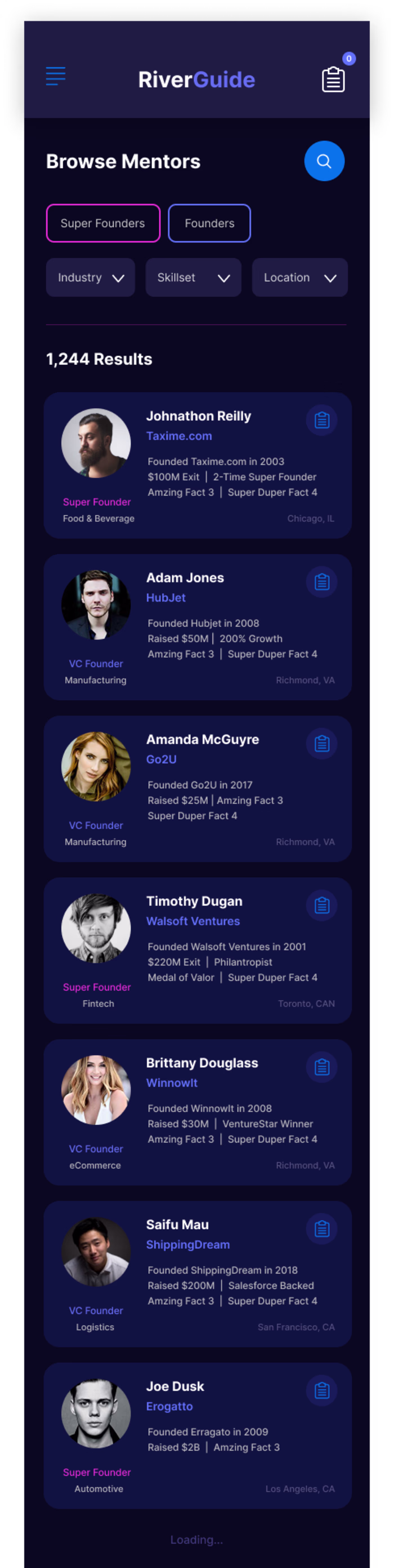RiverGuide: Mentorship Platform for University Students