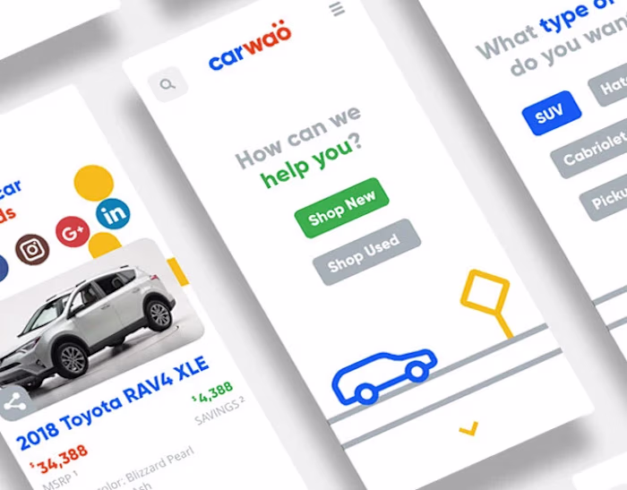 Carwao - UX/UI